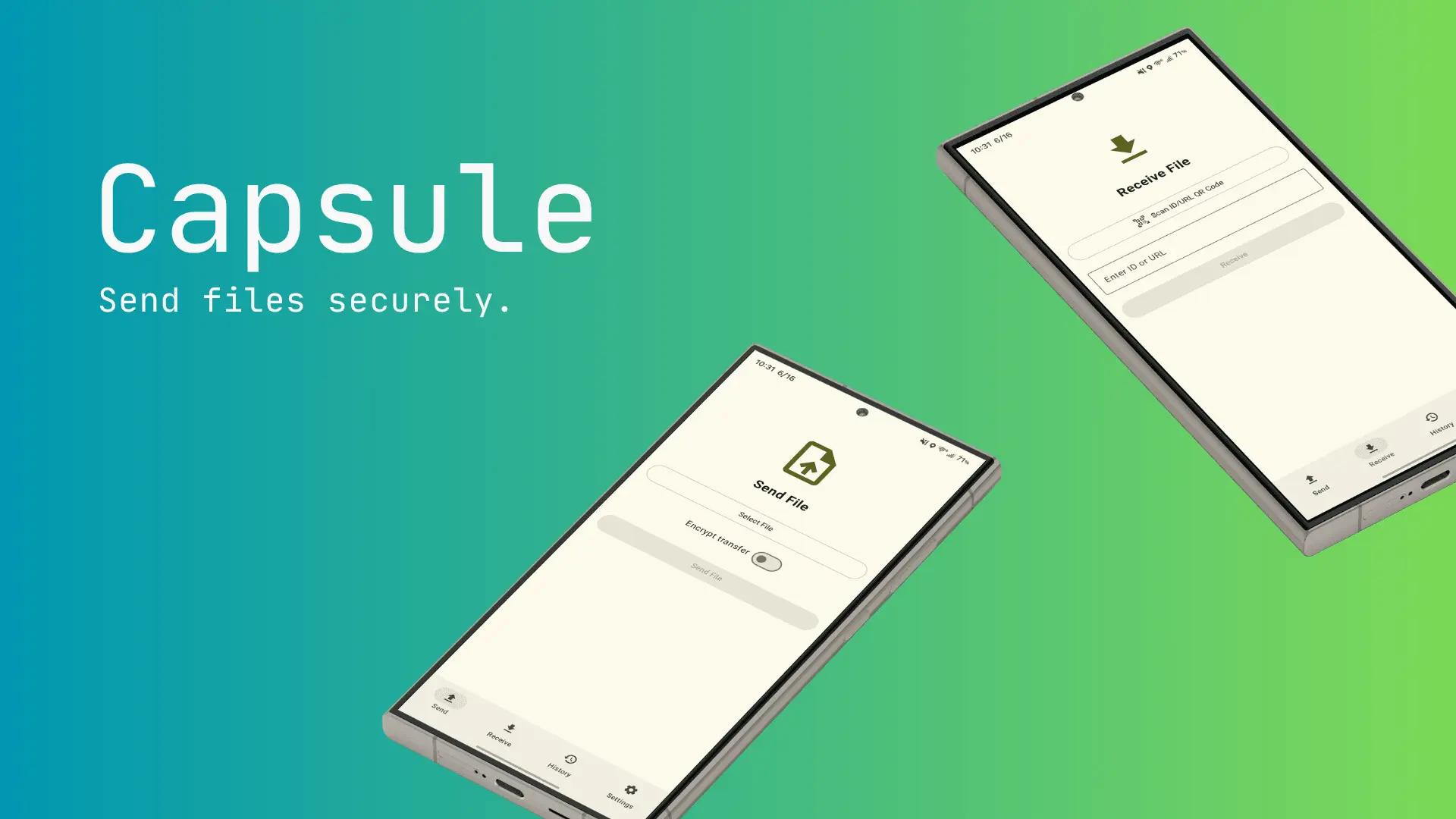 Screenshot 1 of Capsule - Easy File Transfers