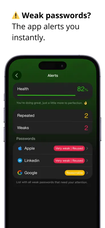 Screenshot 4 of iSenhas - Password Manager