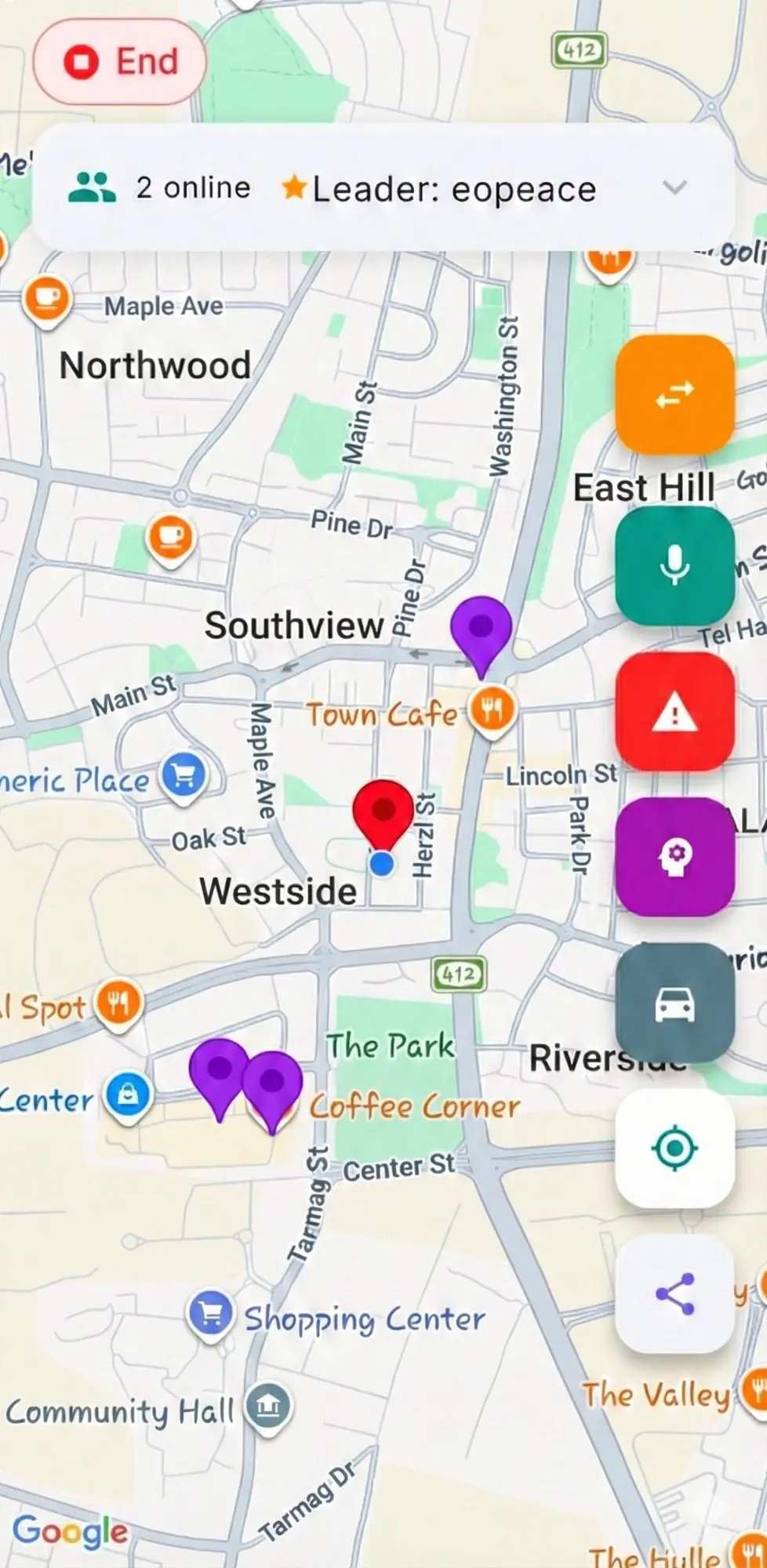 Screenshot 1 of TripUs AI