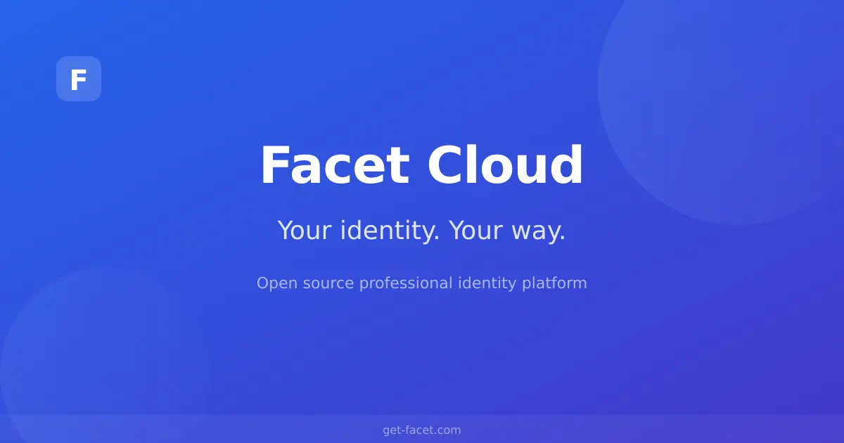 Screenshot 1 of Facet Cloud
