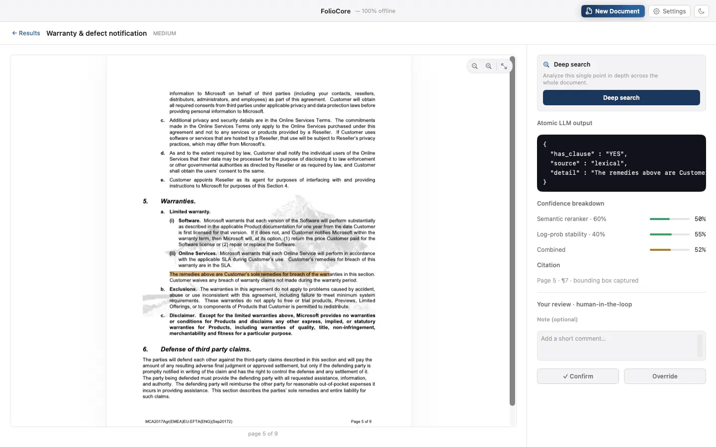 Screenshot 1 of FolioCore