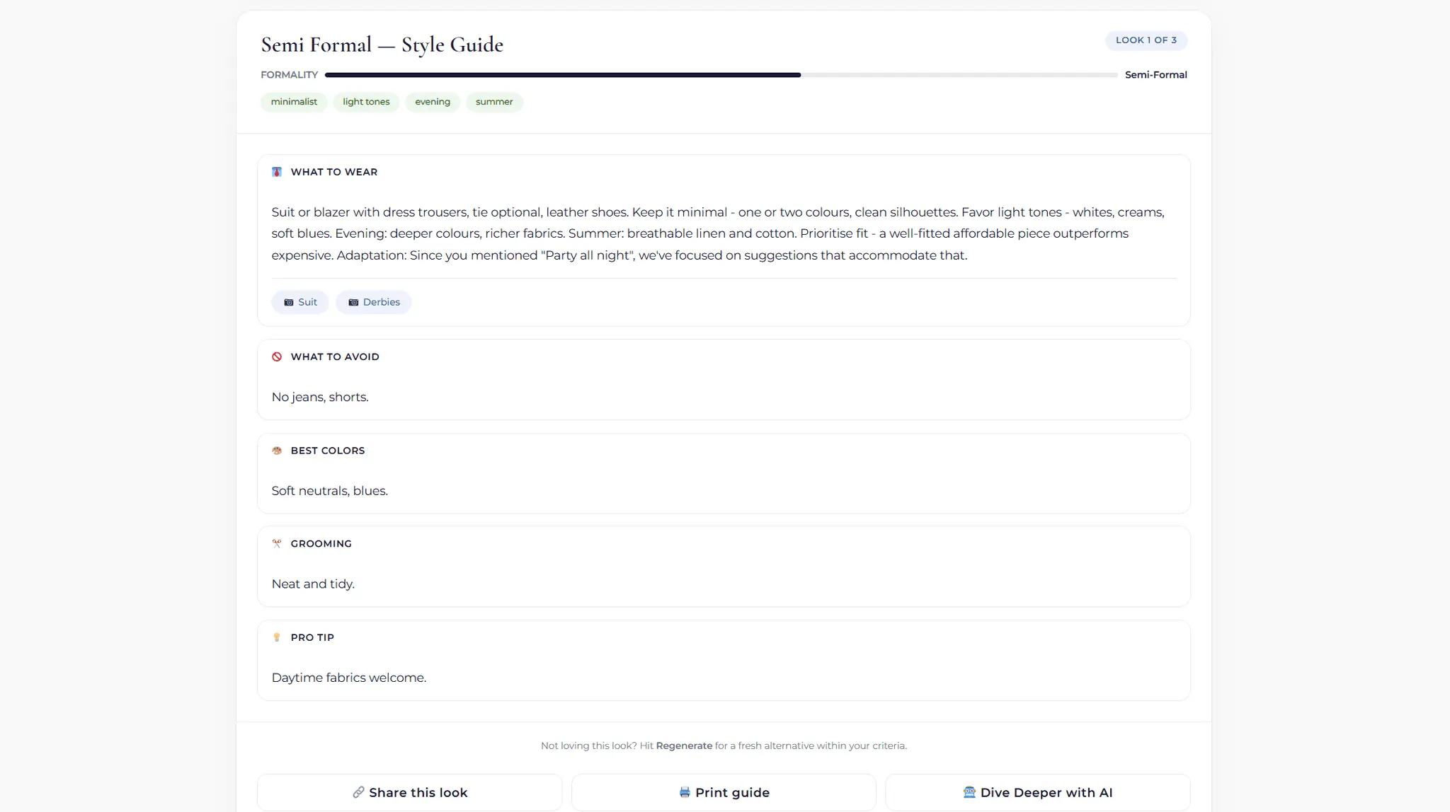 Screenshot 3 of Dress Code Decoder