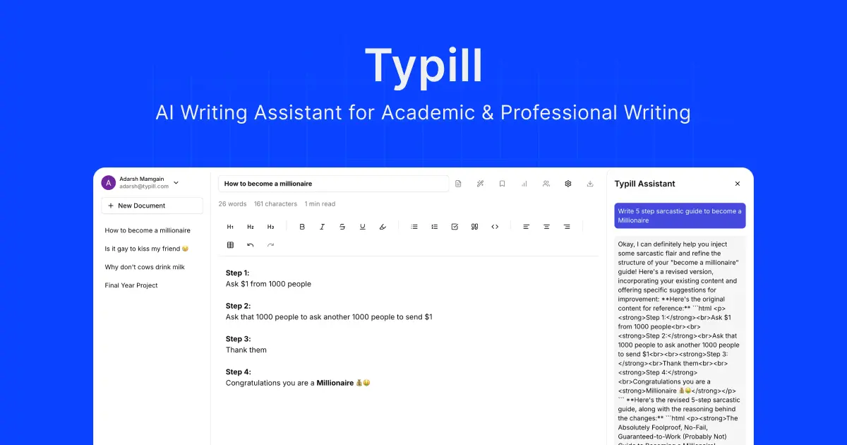 Screenshot 1 of Typill