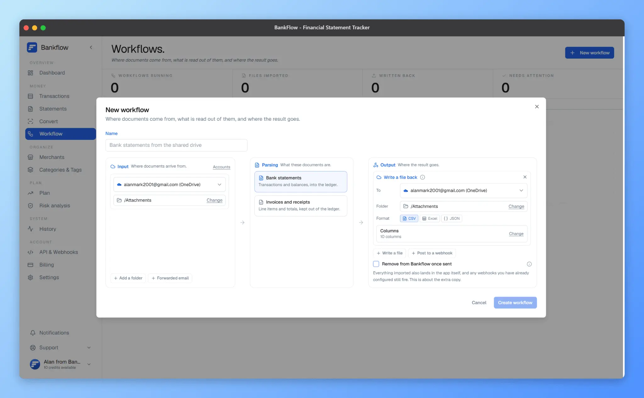 Screenshot 1 of Bankflow