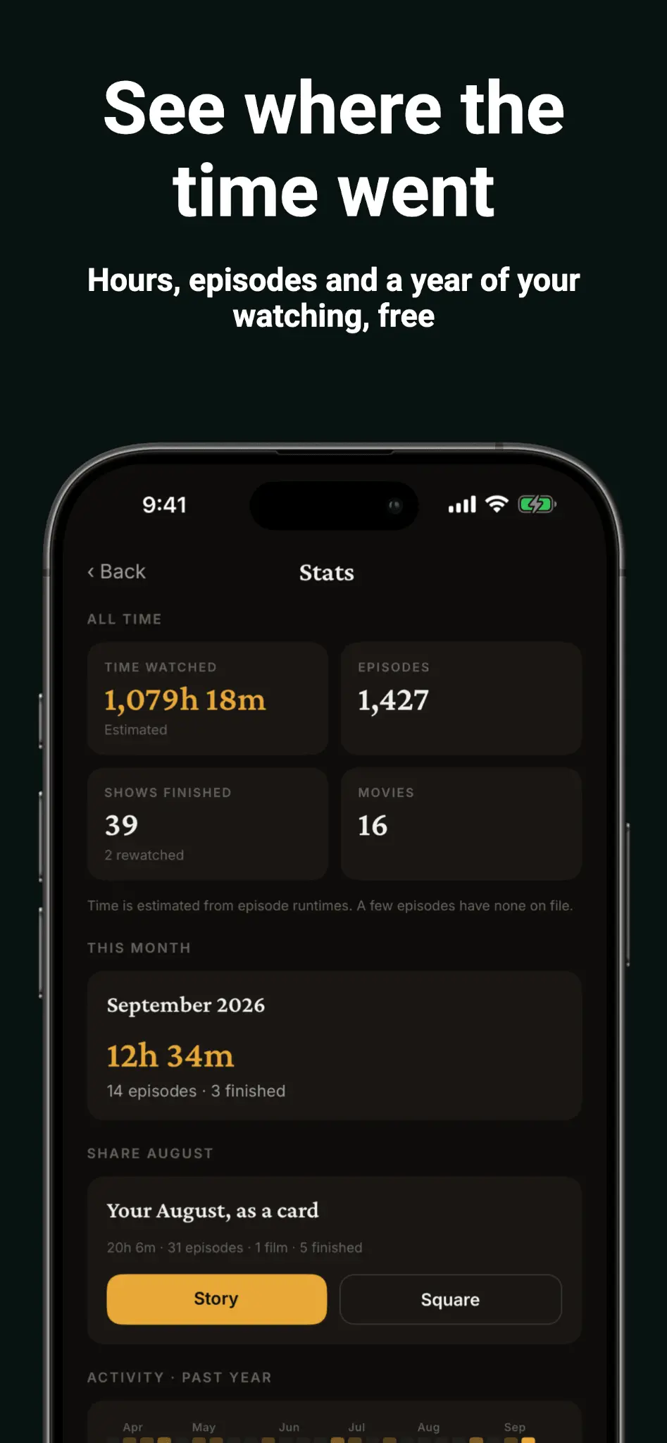 Screenshot 2 of ReelStack: TV Show Tracker