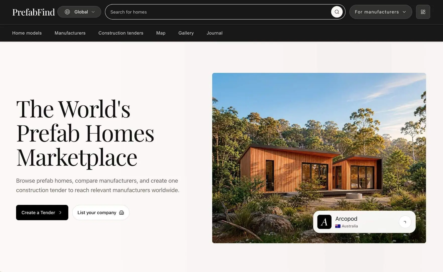 Screenshot 1 of Prefabfind