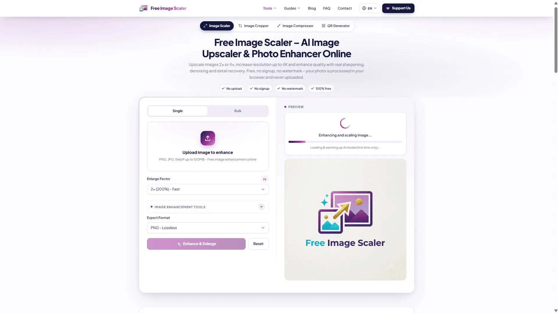 Screenshot 2 of Free Image Scaler