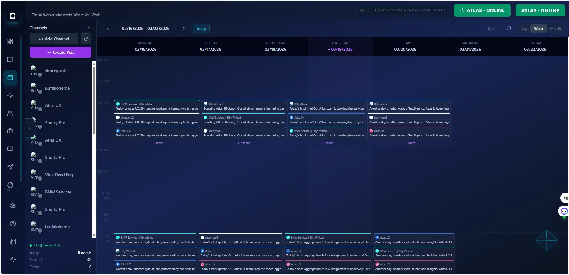 Screenshot 3 of Atlas UX
