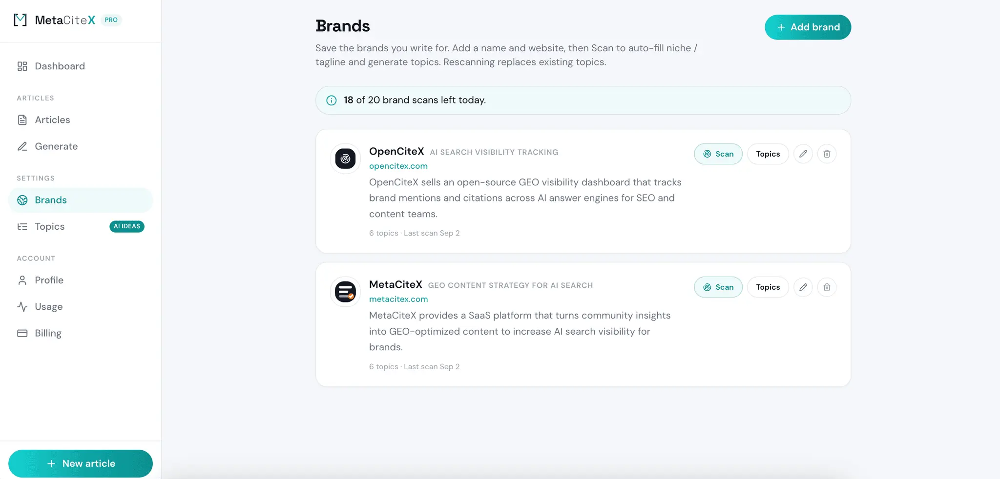 Screenshot 3 of MetaCiteX