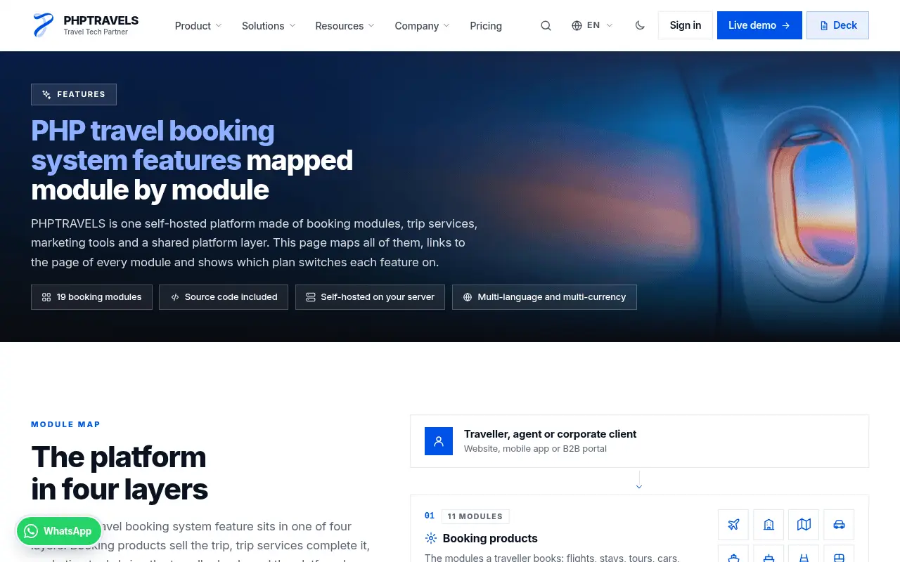 Screenshot 3 of PHPTRAVELS