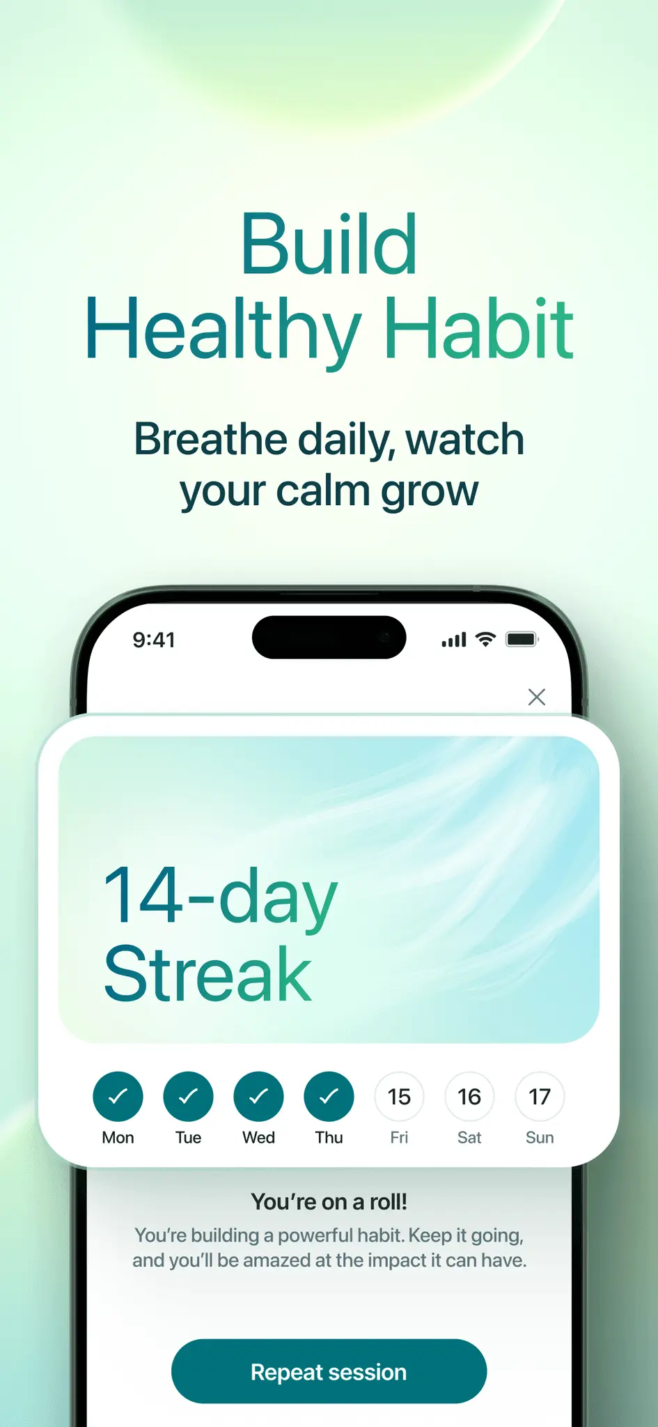 Screenshot 4 of Box breathing - breathcode