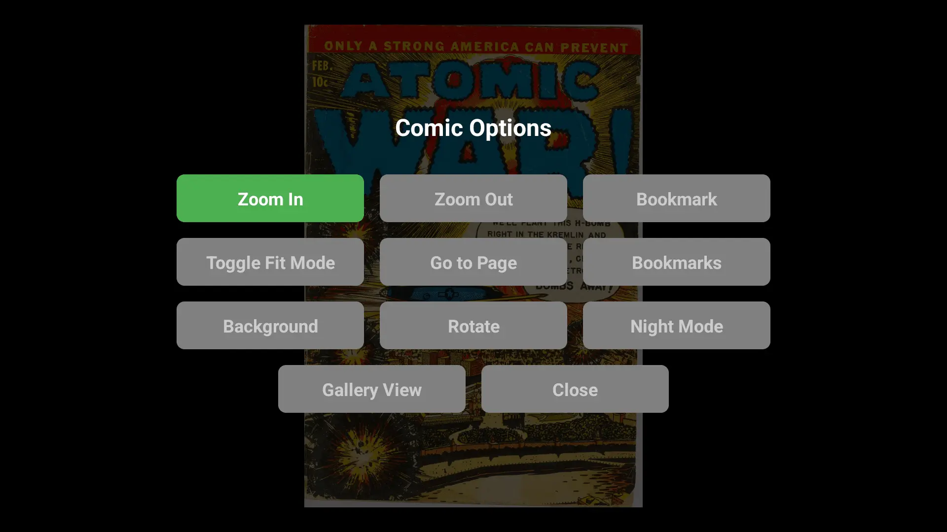 Screenshot 3 of TV Comic Book Reader