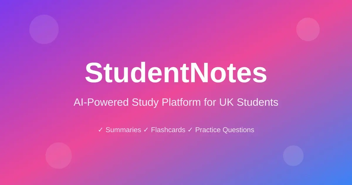 Screenshot 1 of StudentNotes