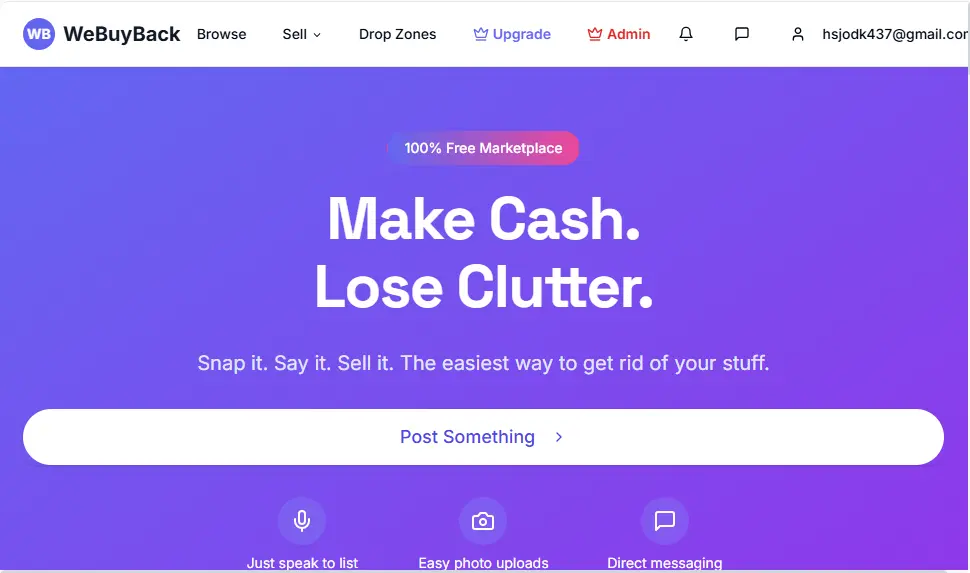 Screenshot 1 of WeBuyBack