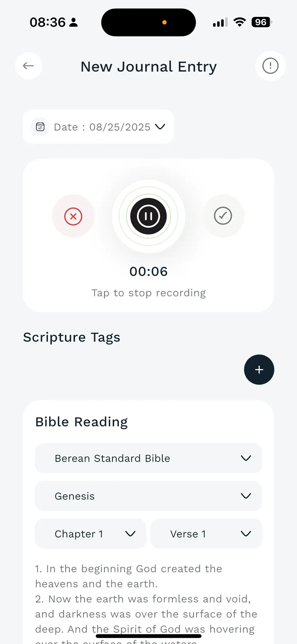 Screenshot 2 of Psalmlog