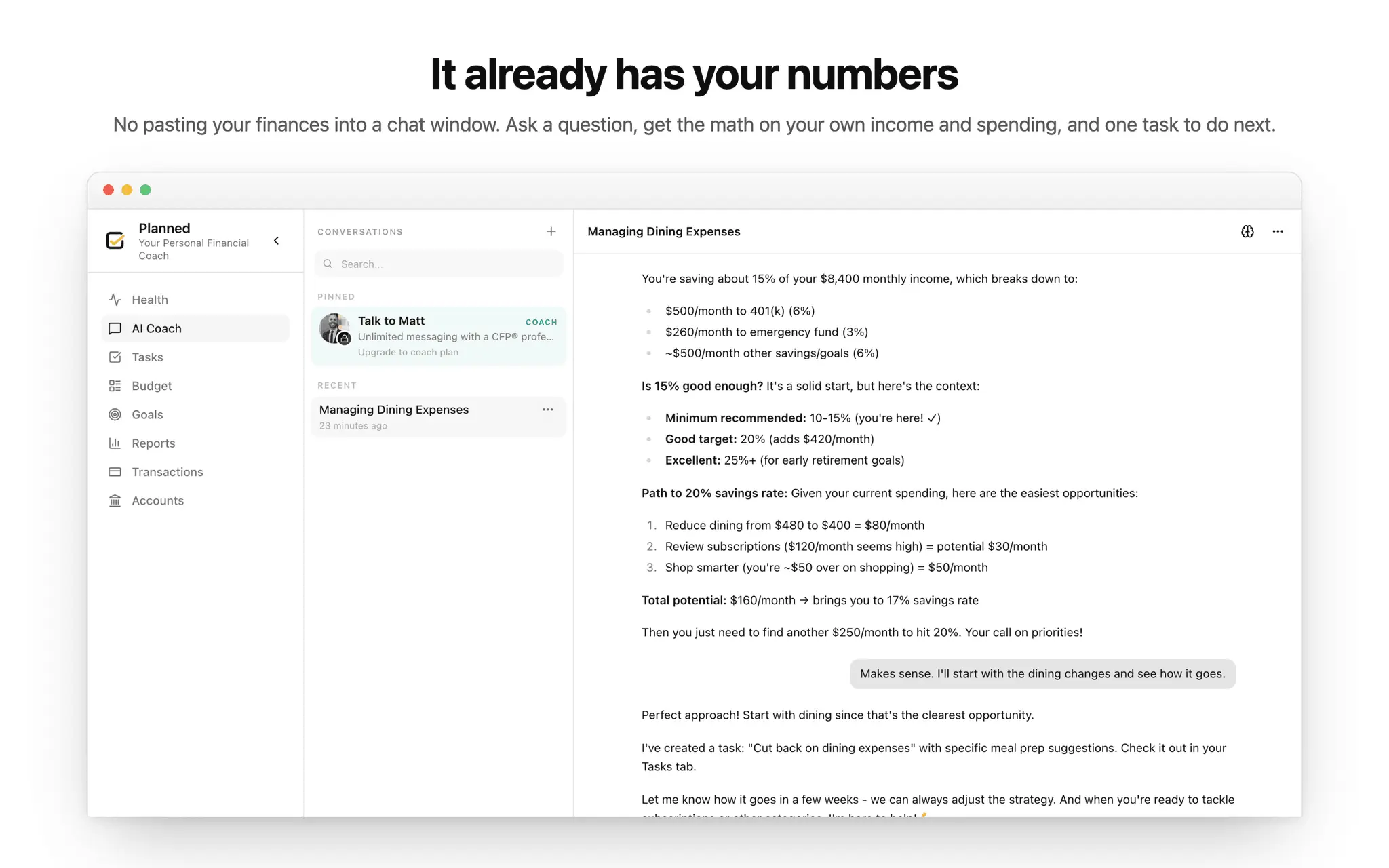 Screenshot 5 of Planned