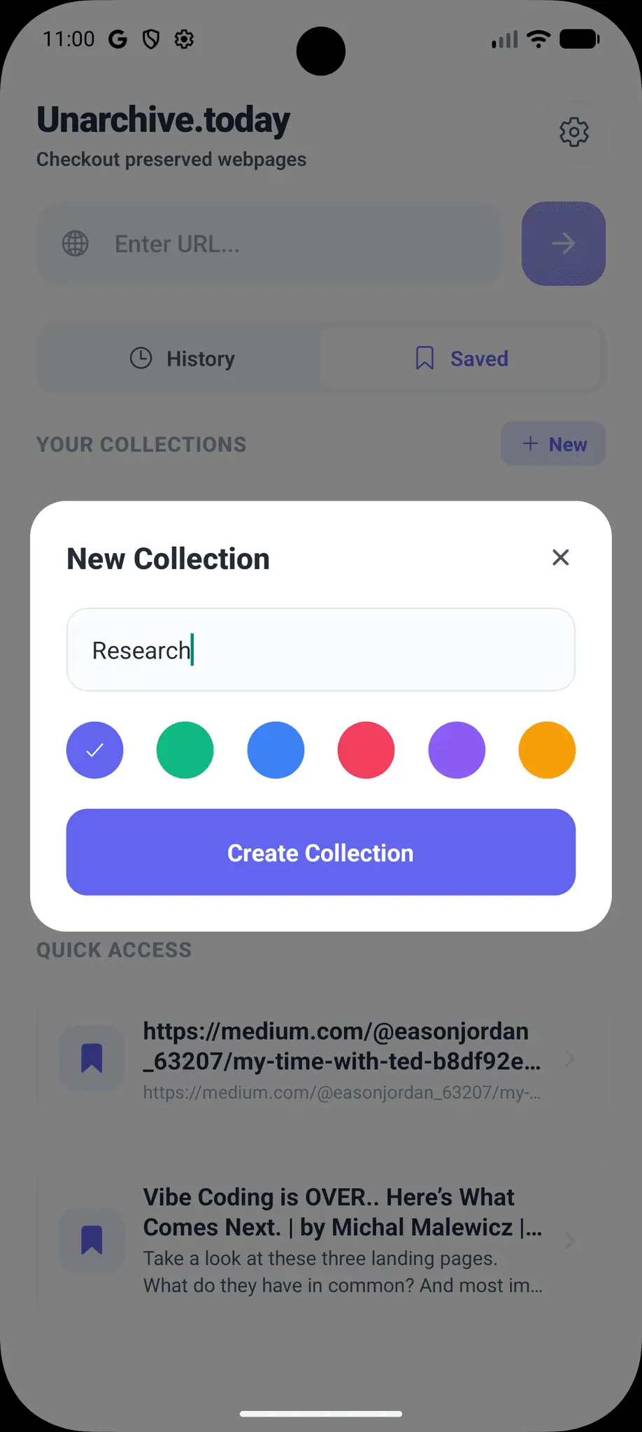 Screenshot 7 of Unarchive.today