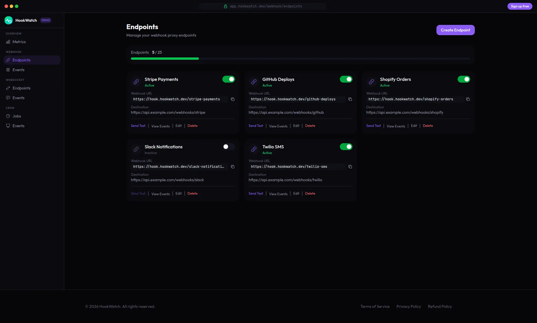 Screenshot 6 of HookWatch