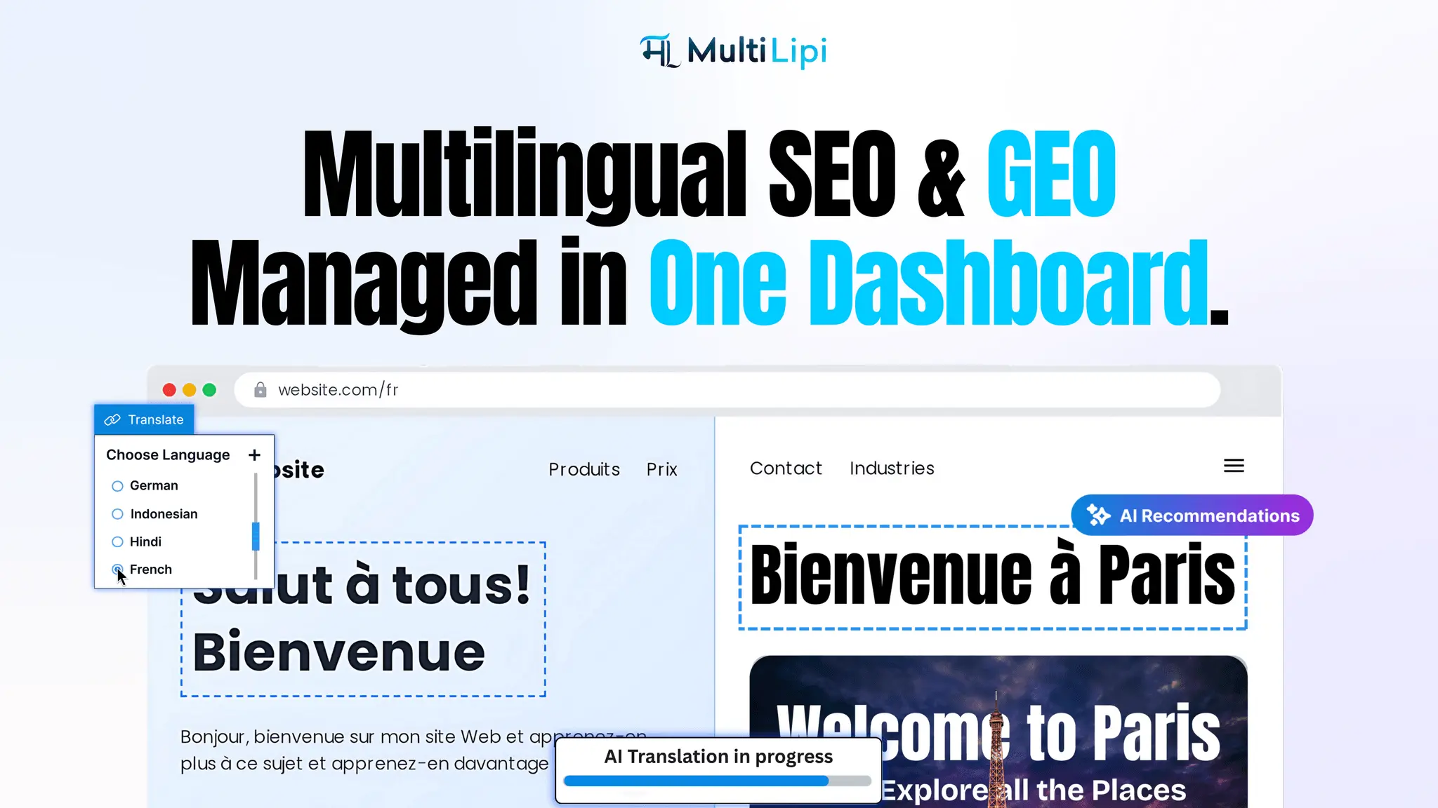 Screenshot 9 of MultiLipi - The Global AI SEO & GEO Hub
