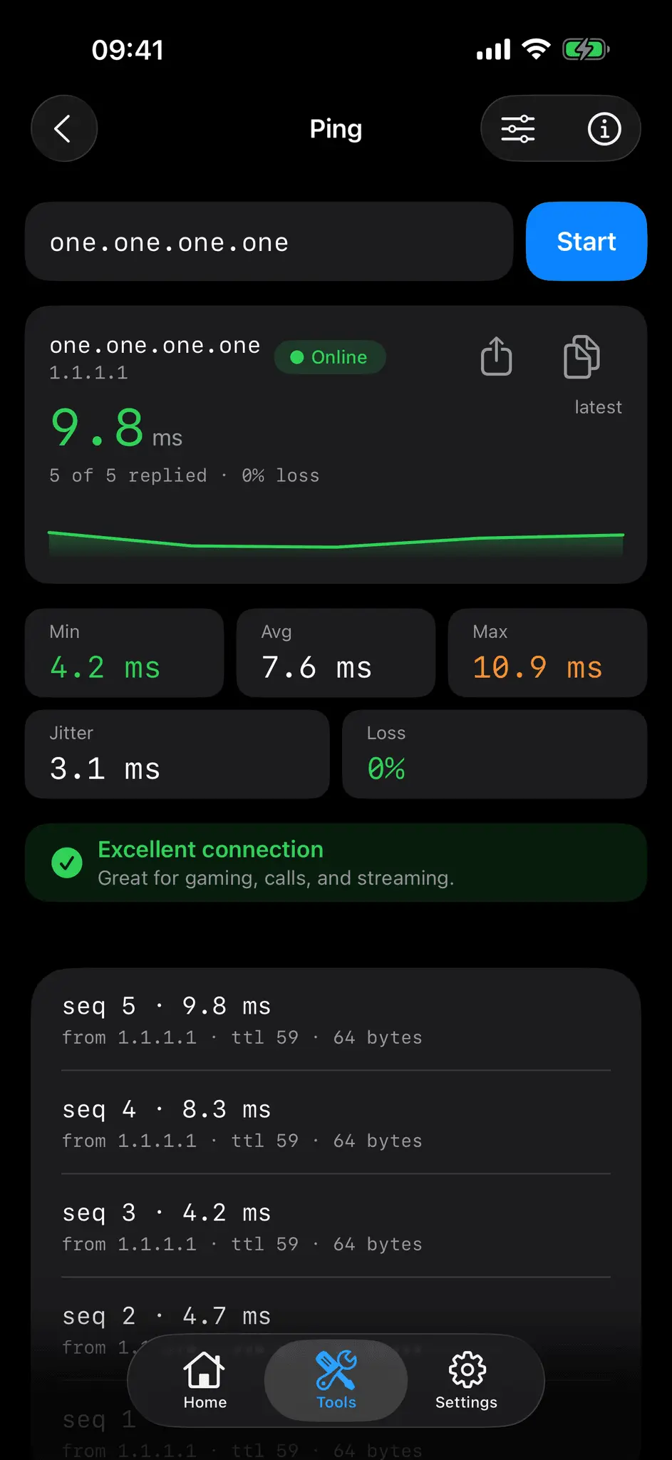 Screenshot 4 of Radien: Network Toolbox