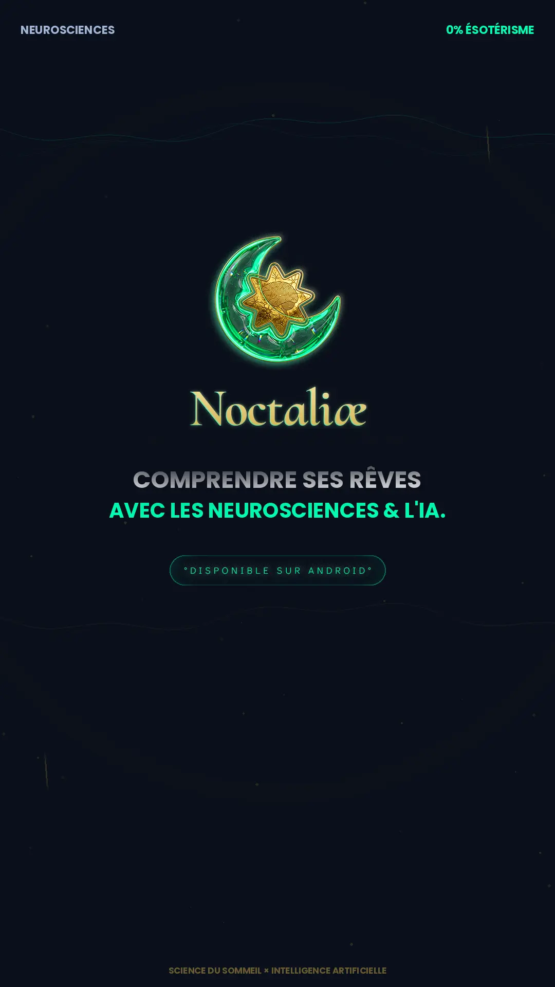 Screenshot 1 of Noctaliæ – Scientific Dream Analysis 
