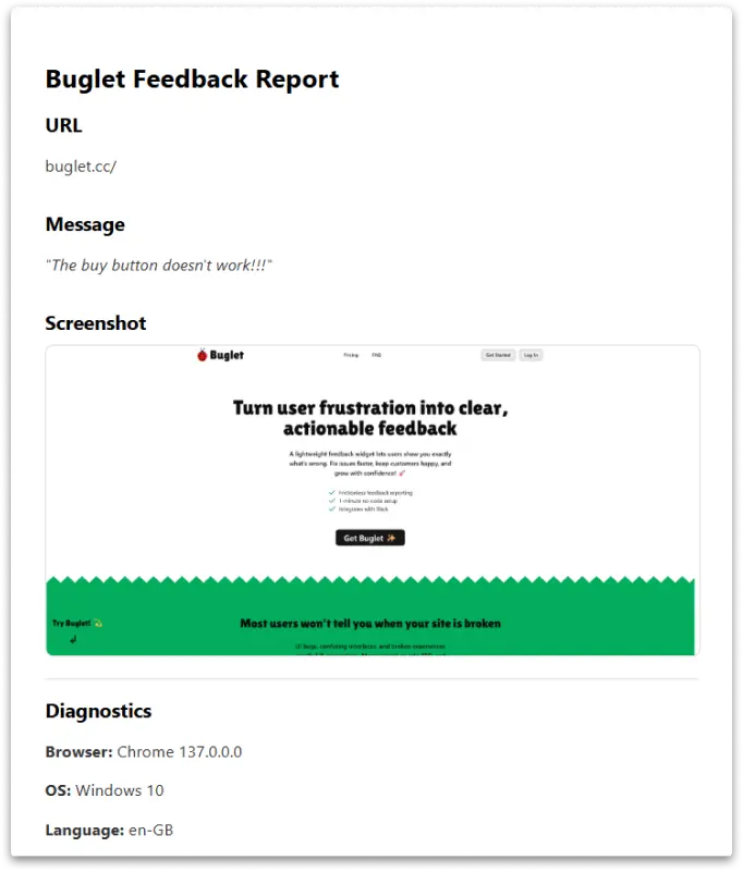 Screenshot 3 of Buglet