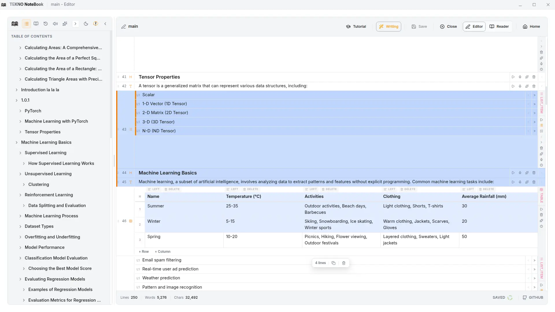 Screenshot 5 of Tekno Notebook