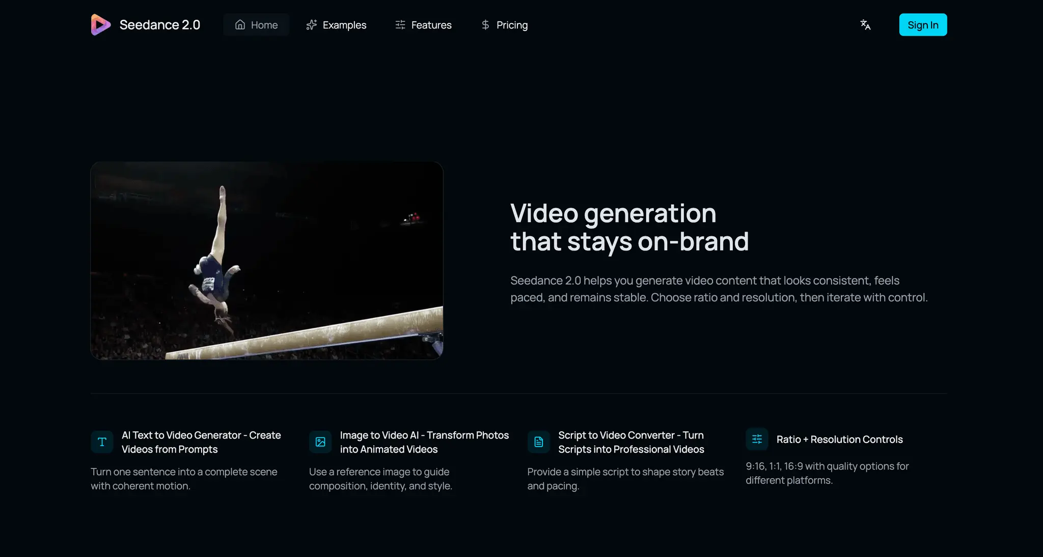 Screenshot 2 of Seedance 2.0 Video Generator