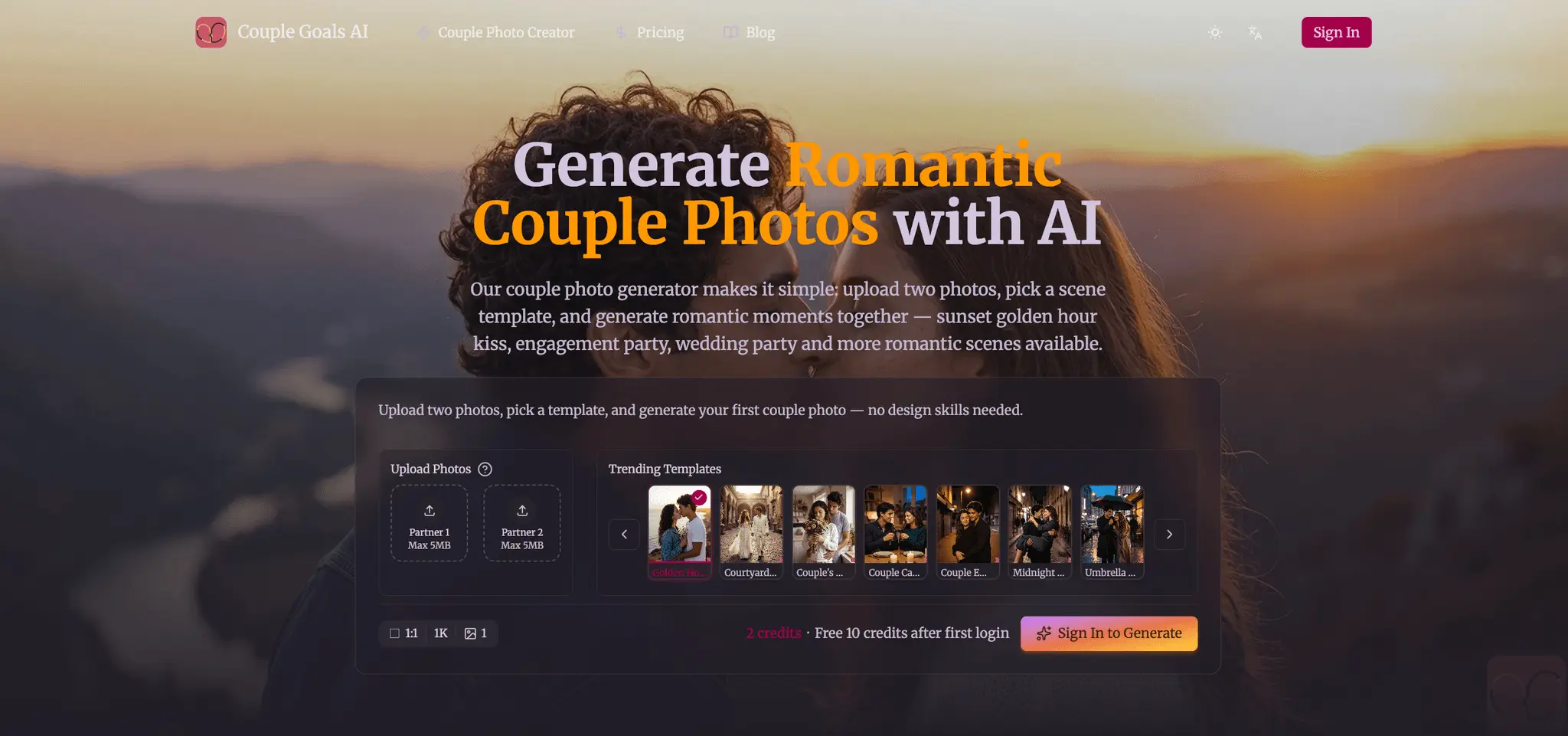 Screenshot 1 of Couple Goals AI