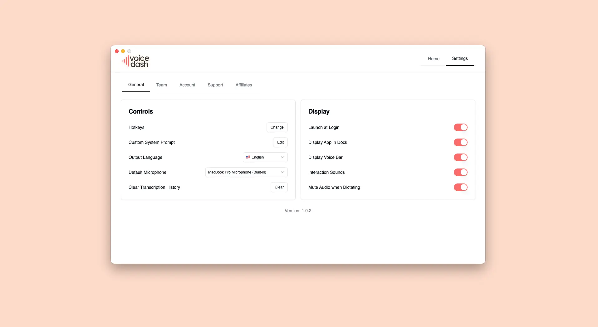 Screenshot 2 of VoiceDash