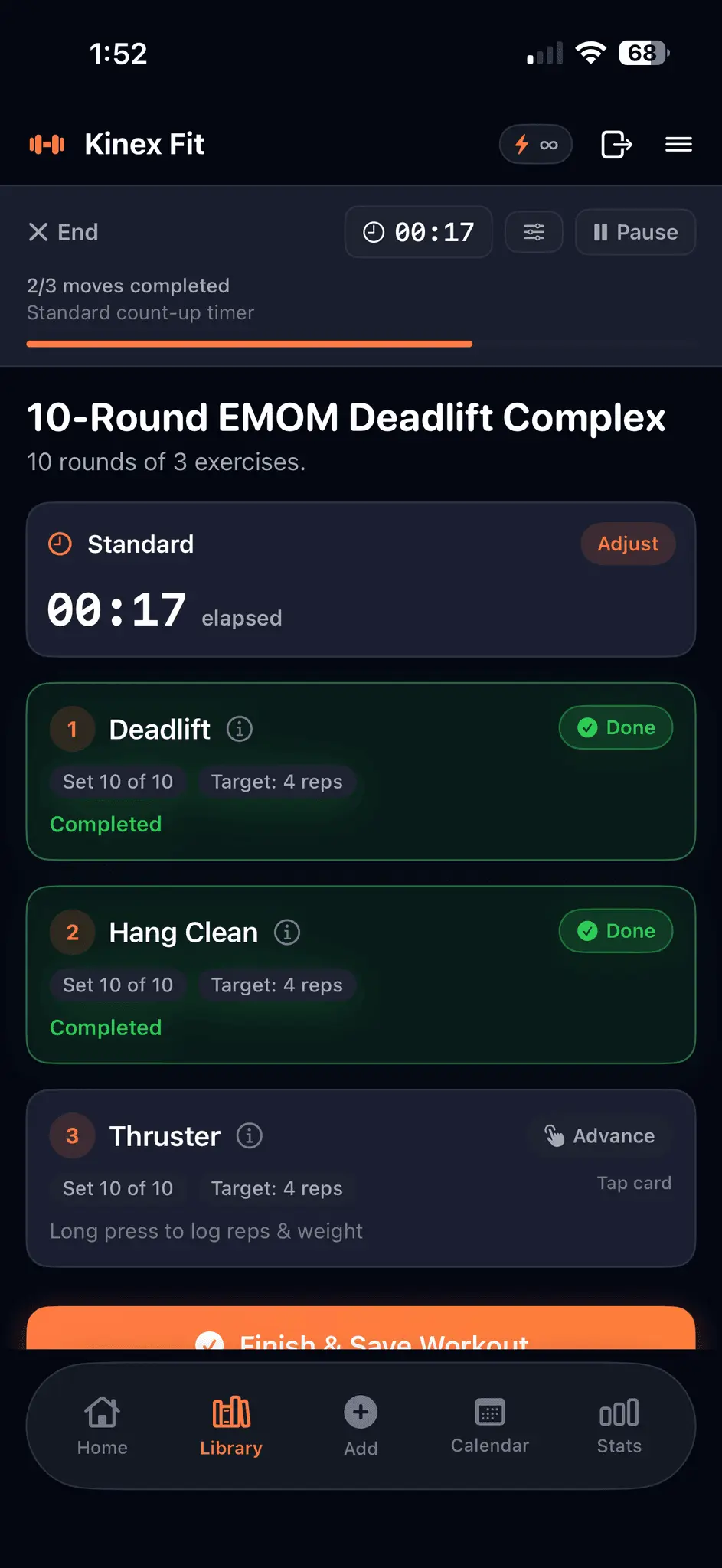 Screenshot 3 of Kinex Fit