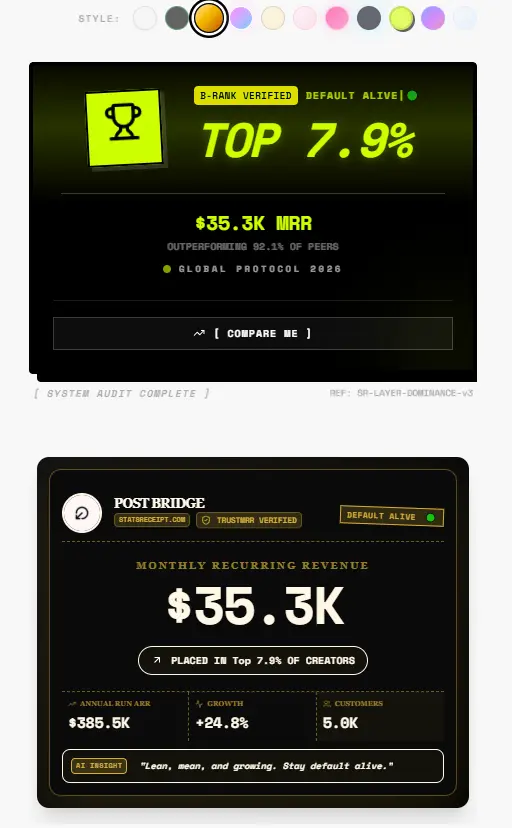 Screenshot 5 of StatsReceipt