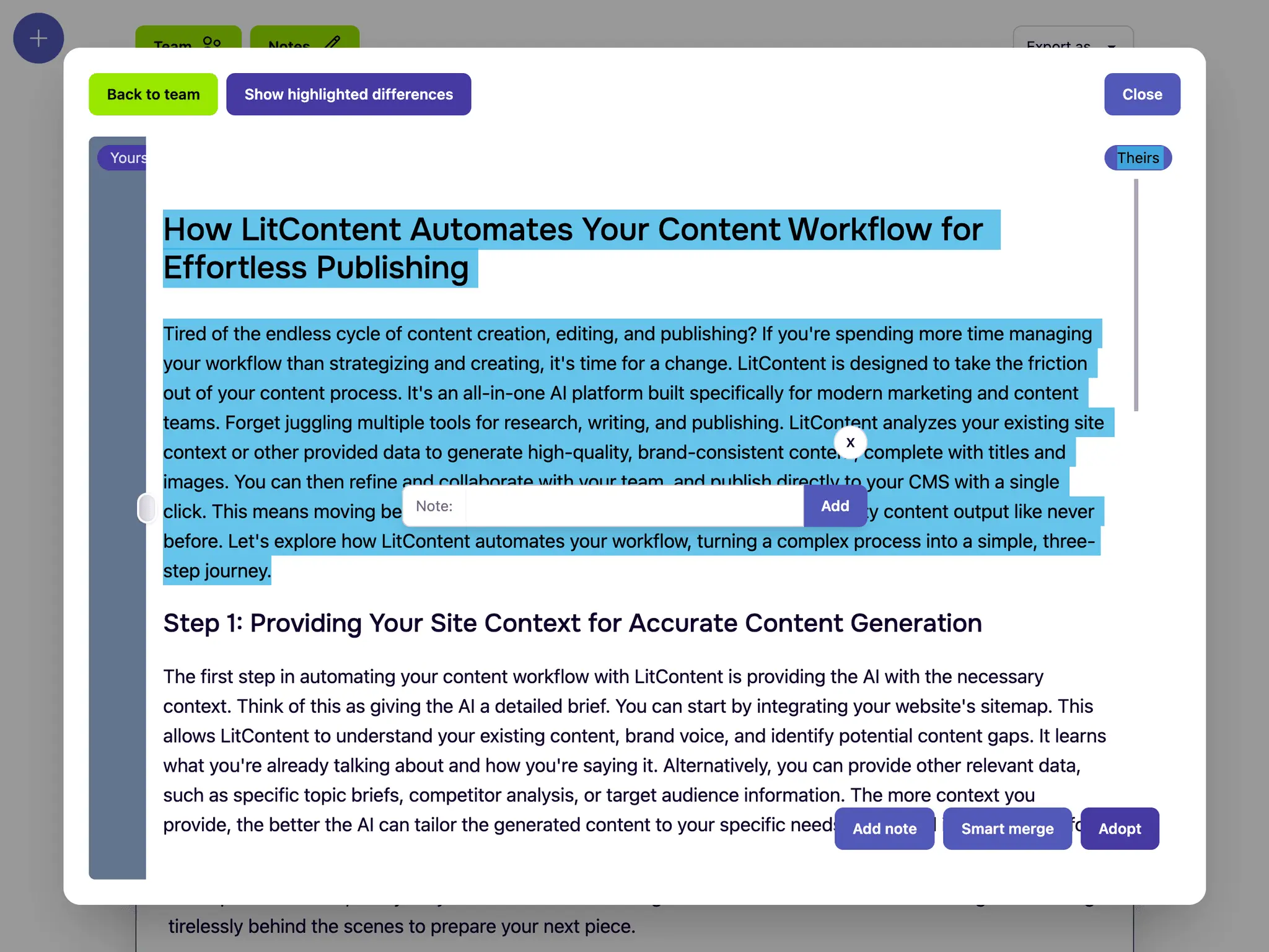 Screenshot 9 of LitContent