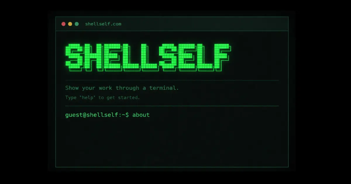 Screenshot 1 of ShellSelf