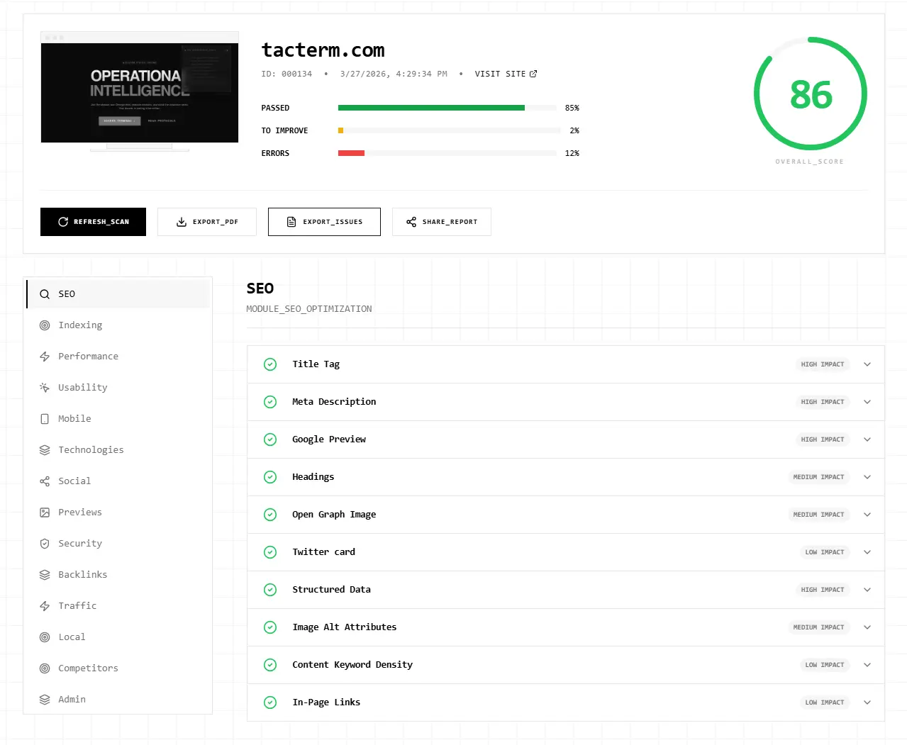 Screenshot 5 of xSEO