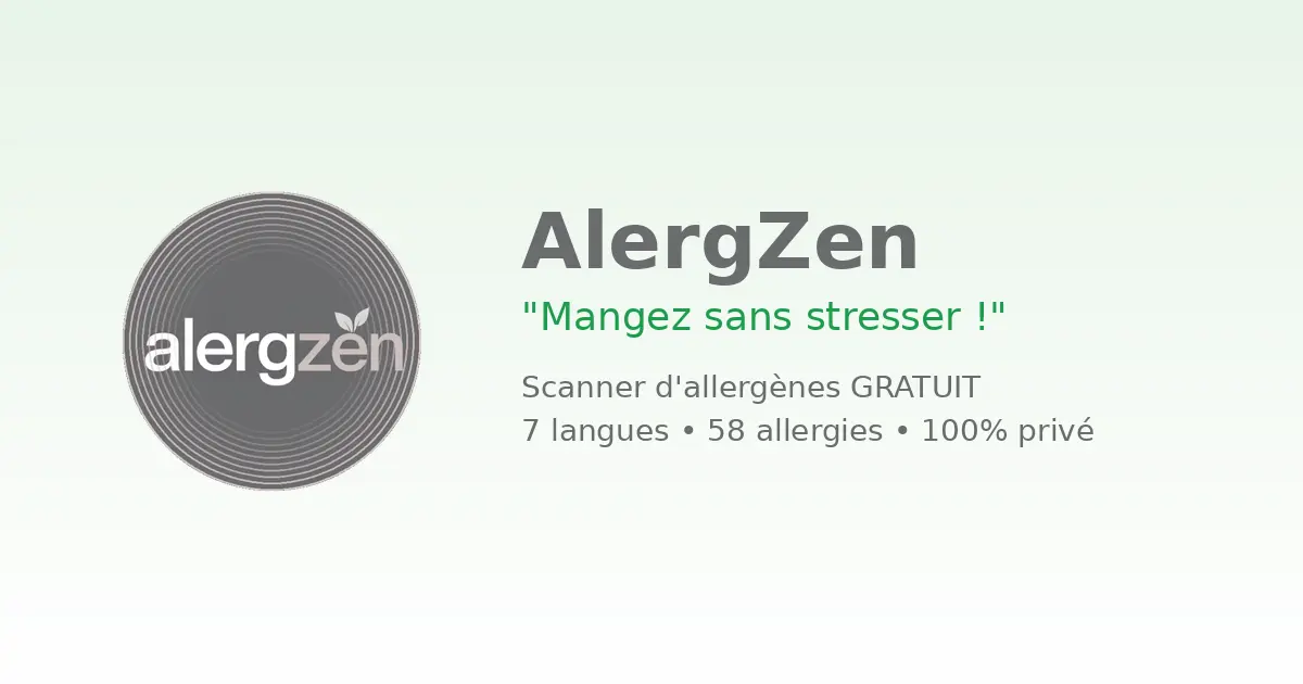 Screenshot 1 of AlergZen - Free Allergen Scanner