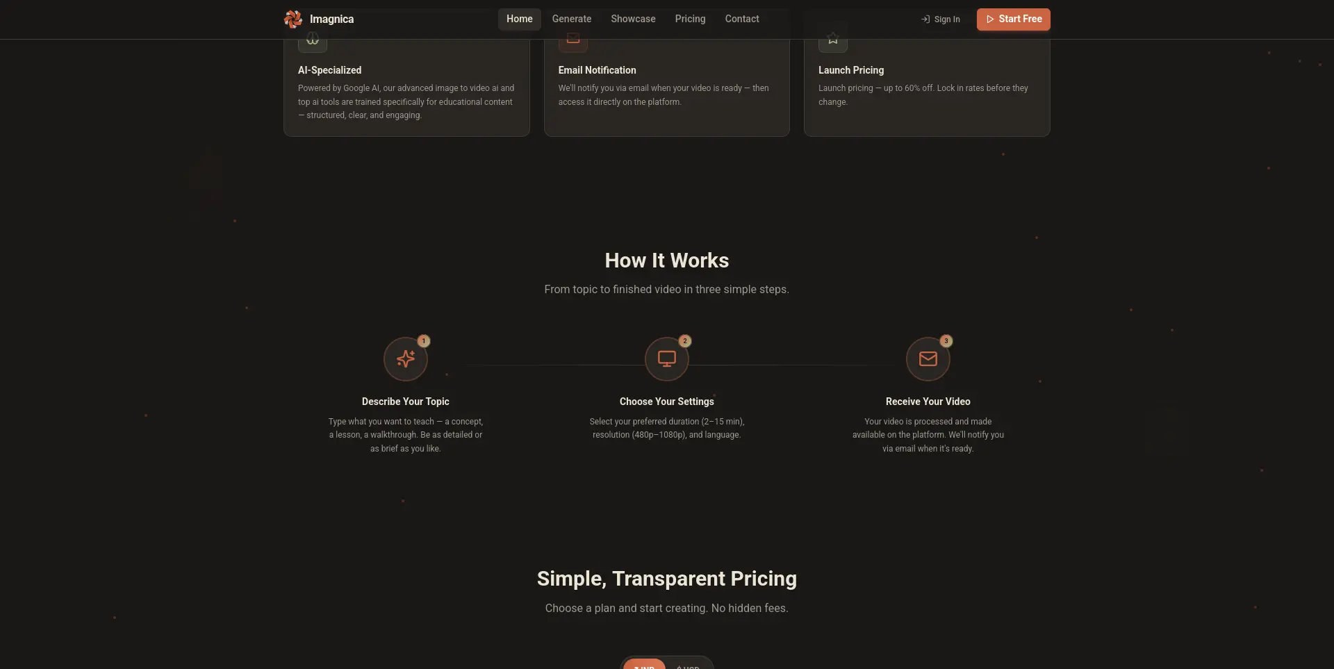 Screenshot 8 of Imagnica AI
