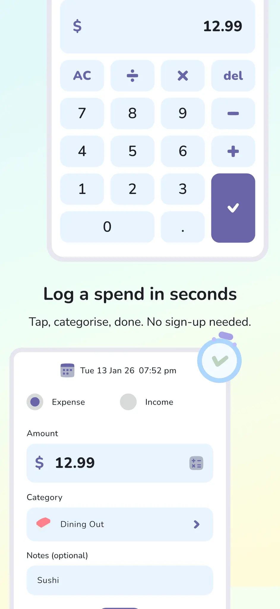 Screenshot 3 of The Budgeting App