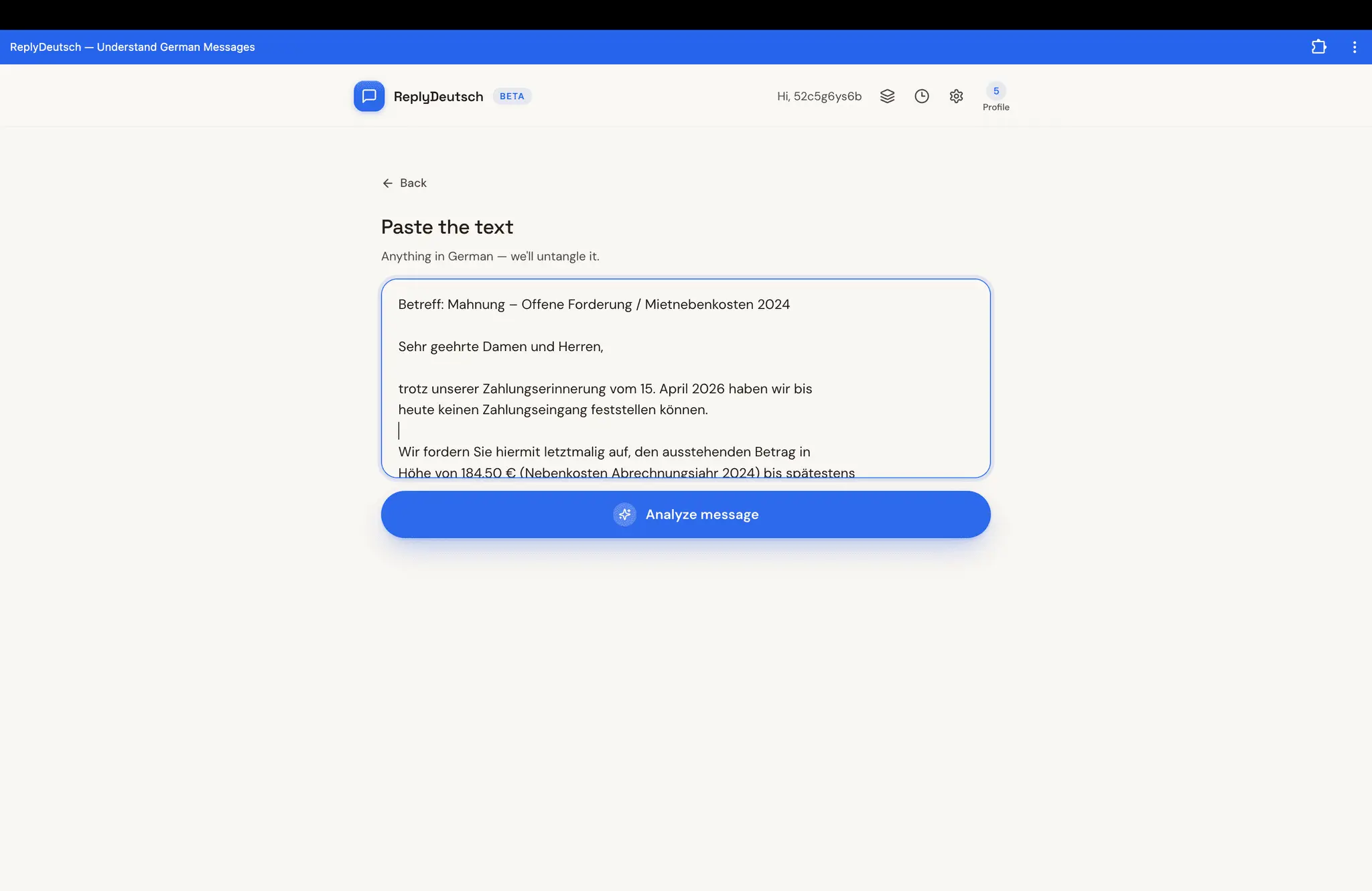 Screenshot 2 of Reply Deutsch
