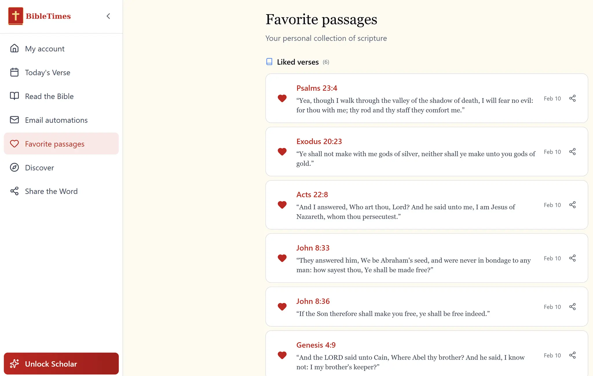 Screenshot 3 of BibleTimes