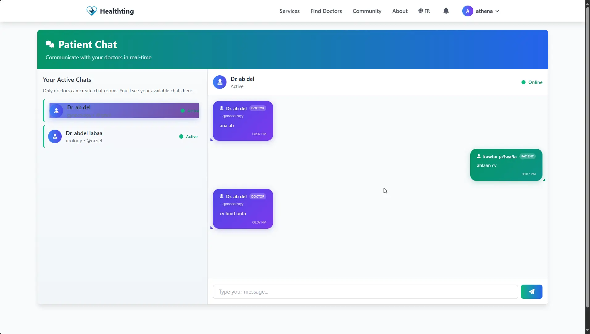 Screenshot 6 of https://www.healthting.com/