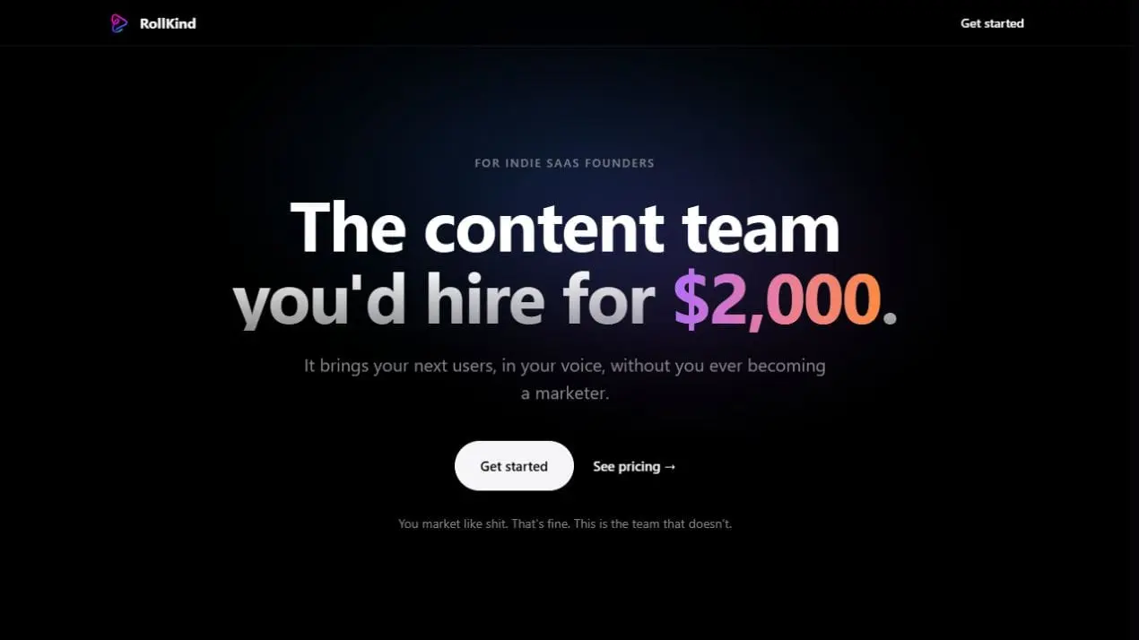 Screenshot 1 of RollKind