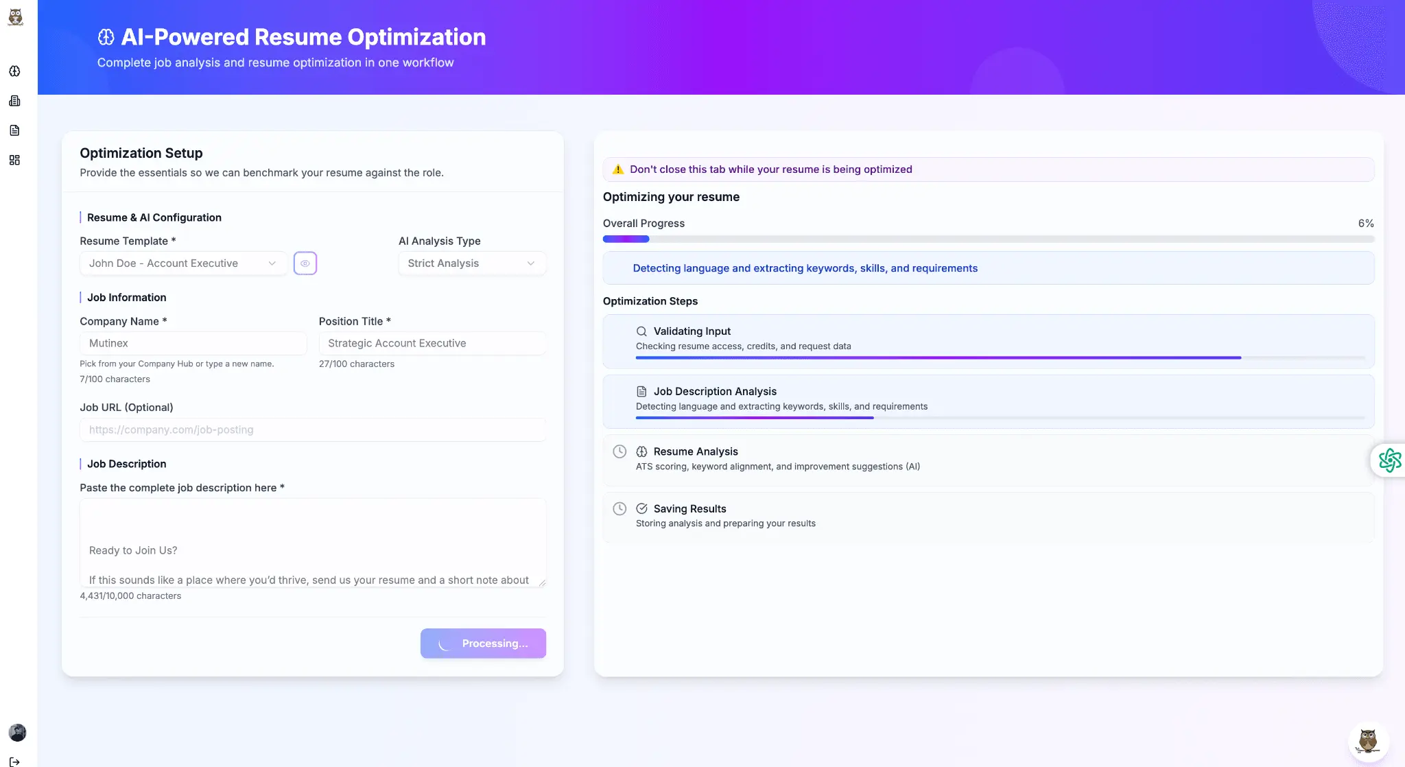 Screenshot 3 of BuhoPilot