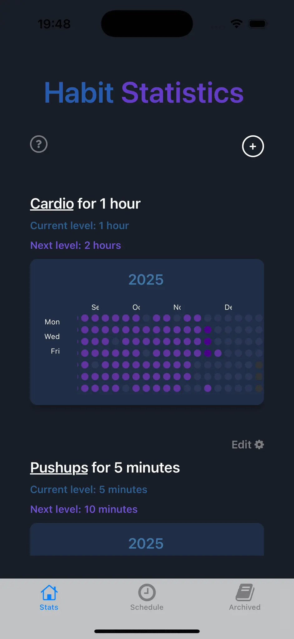 Screenshot 4 of Habit Ladder