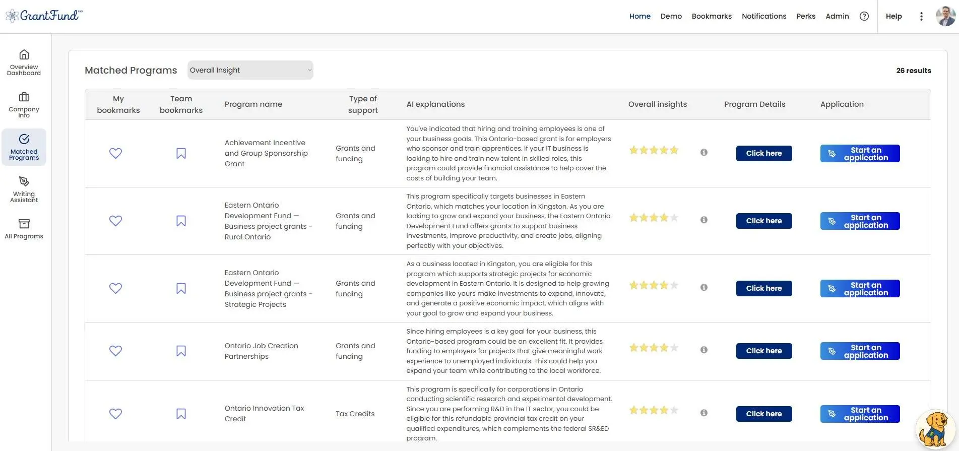Screenshot 1 of Grant Fund Pro