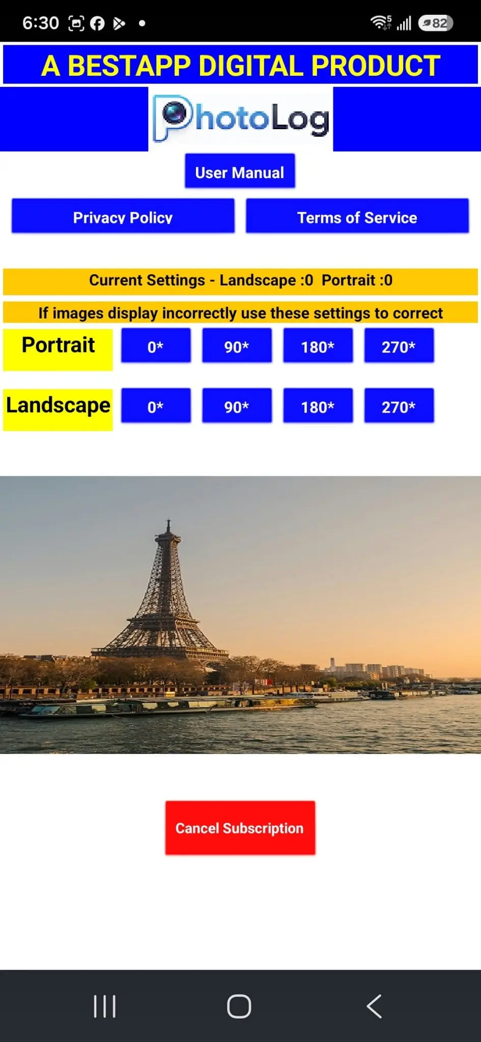 Screenshot 3 of PhotoLog