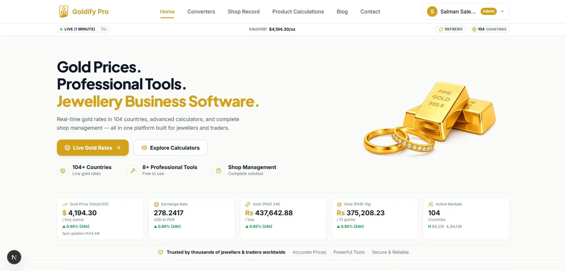 Screenshot 9 of Goldify Pro
