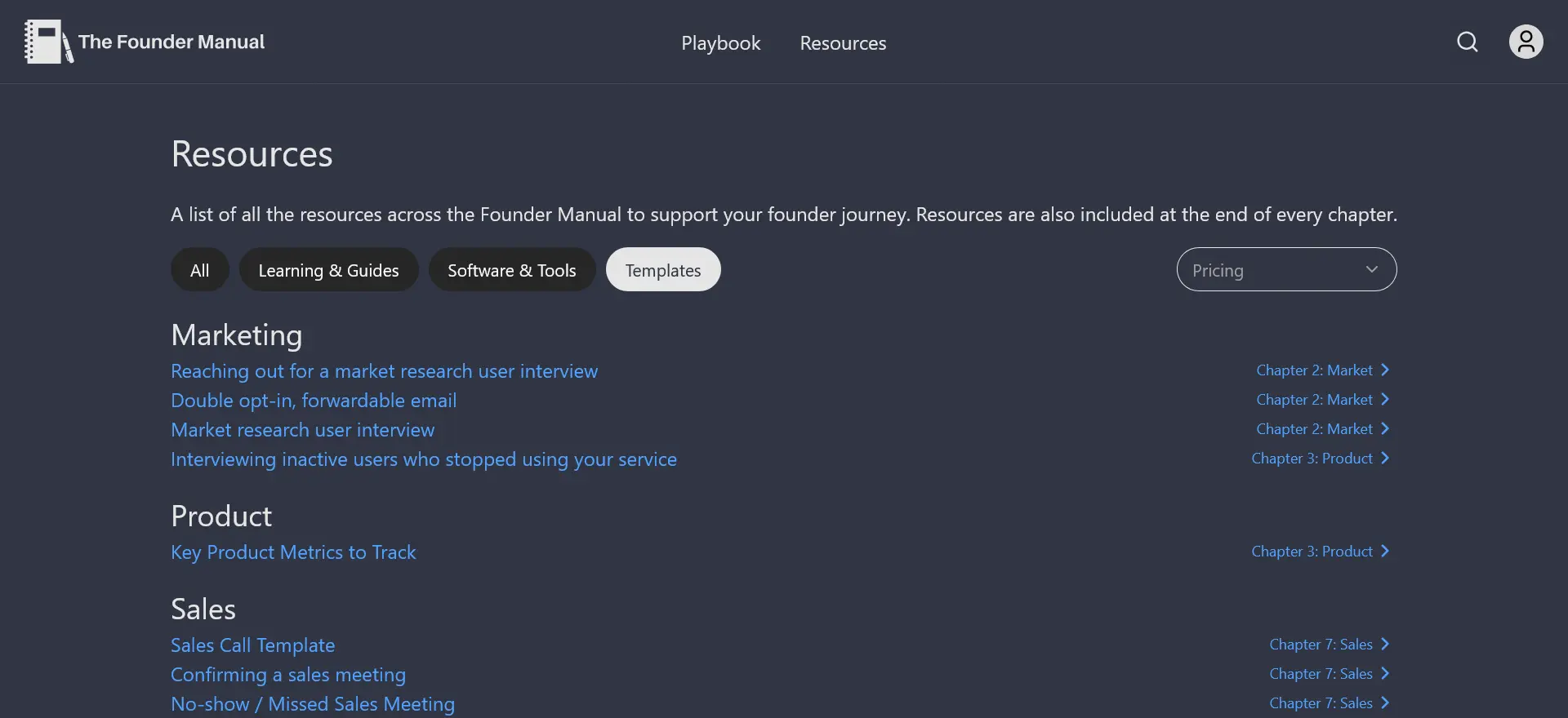Screenshot 1 of The Founder Manual