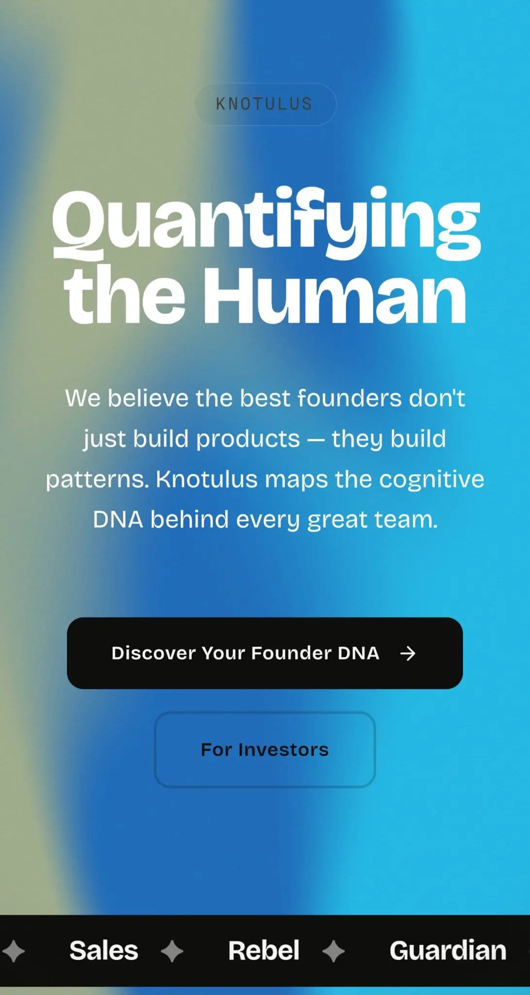 Screenshot 1 of Founder DNA