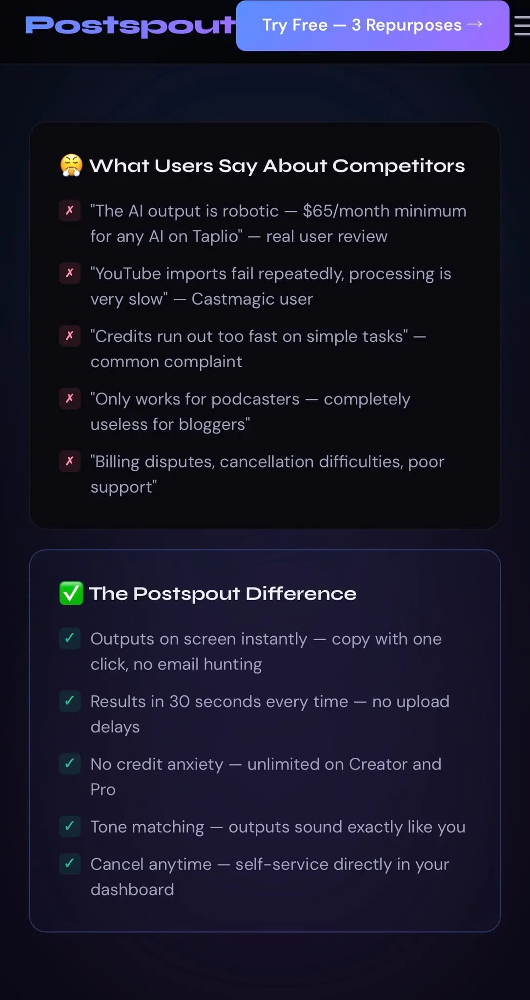 Screenshot 3 of Postspout